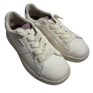 HEY DUDE Cream Casual Lace-Up Sneakers $70